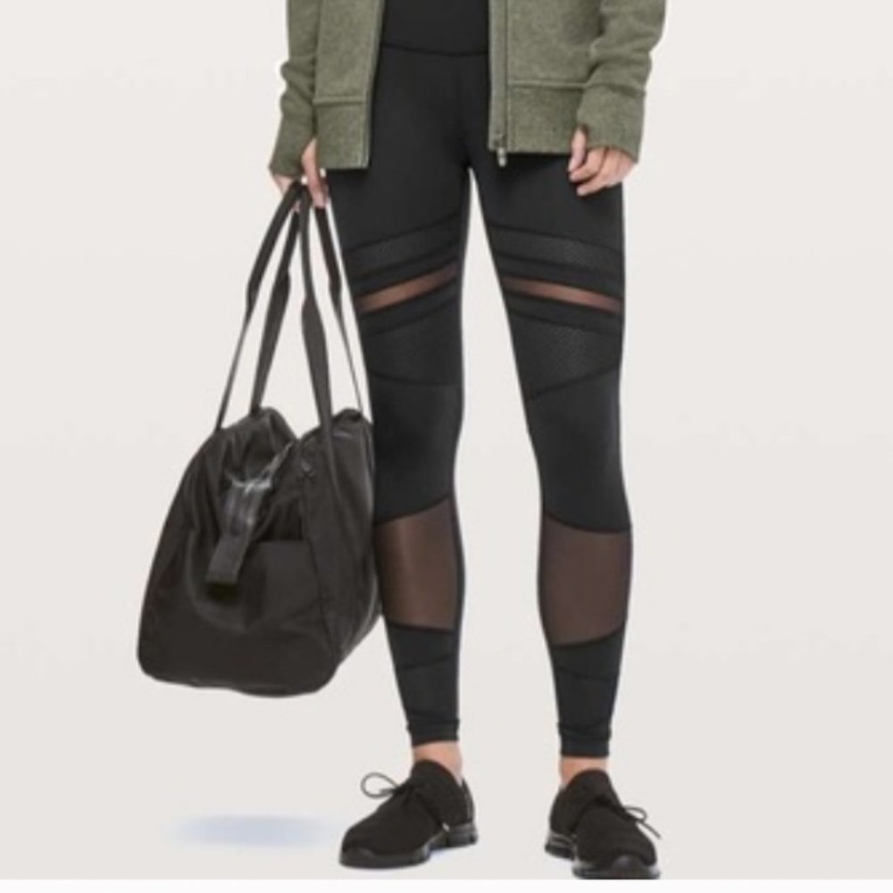 Lululemon Wunder Under High-Rise Mix & Mesh